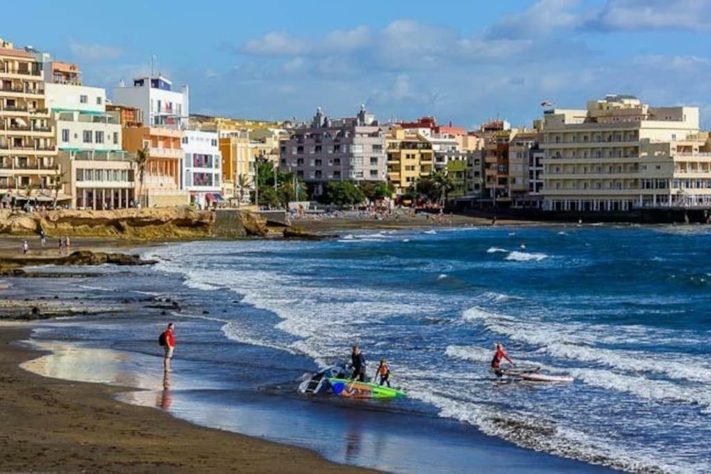 Estudio moderno y acogedor, a 5 minutos de la playa San Isidro  Exterior foto